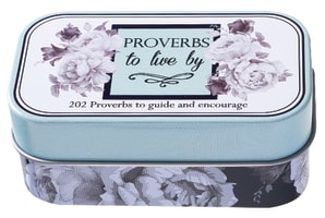 Botanical Tin Cards: Proverbs to Live By