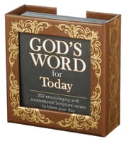 Box of Blessings: God's Word For Today, Black/White
