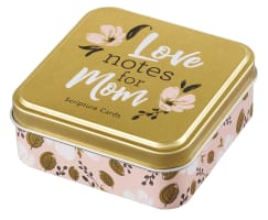 Scripture Cards in Tin: Love Notes For Mum, 50 Double-Sided Cards