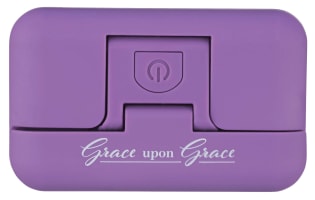 Pivoting Led Booklight: Grace Upon Grace, Purple Homeware