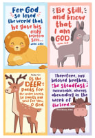 Notepad Set of 4: Animals Series Stationery