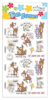 Fun Stickers: Forest Animals, 1 Sheet Per Pack Novelty