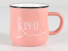 Ceramic Mug: Be Kind (Eph 4:32) Red (370ml) Homeware