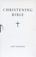 KJV Standard Christening Gift Bible With Slipcase Hardback