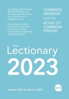 Common Worship Lectionary 2023 Paperback