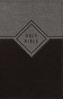 NIV Premium Gift Bible Black/Gray Indexed (Red Letter Edition) Premium Imitation Leather