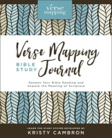 Verse Mapping Bible Study Journal Hardback