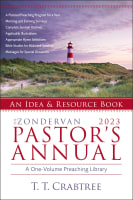 The Zondervan 2023 Pastor's Annual: An Idea and Resource Book Paperback