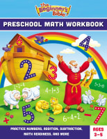 The Beginner's Bible Preschool Math Workbook (Beginner's Bible Series) Paperback
