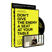 Don't Give the Enemy a Seat At Your Table: It's Time to Win the Battle of Your Mind (Study Guide With Dvd) Pack/Kit