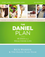 Daniel Plan Study Guide Plus Streaming Video, The: 40 Days to a Healthier Life (The Daniel Plan Essentials Series) Paperback