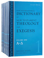 Nidntte (& 2014) (New International Dictionary Of New Testament Theology And Exegesis Series) Hardback
