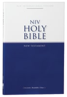 NIV Economy Outreach New Testament Paperback