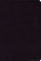 Niv/Message Side-By-Side Bible Large Print Black (Black Letter Edition) Bonded Leather