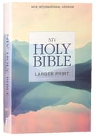 NIV Holy Bible Larger Print Lakeside (Black Letter Edition) Paperback