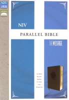 Niv/Message Parallel Bible Brown (Black Letter Edition) Premium Imitation Leather