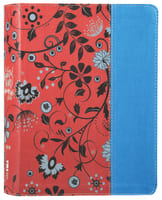 NIV Beautiful Word Coloring Bible For Teen Girls Pink/Blue (Black Letter Edition) Premium Imitation Leather