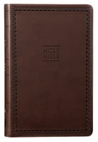NIV Value Thinline Bible Brown (Black Letter Edition) Premium Imitation Leather