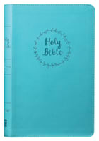 NIV Value Thinline Bible Blue (Black Letter Edition) Premium Imitation Leather