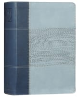 NIV Study Bible Personal Size Navy/Blue Indexed (Red Letter Edition) Fully Revised Edition (2020) Premium Imitation Leather