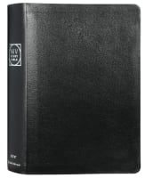 NIV Study Bible Large Print Black Indexed (Red Letter Edition) Fully Revised Edition (2020) Bonded Leather