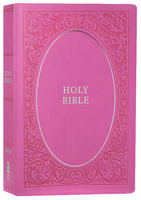 NIV Holy Bible Soft Touch Edition Pink (Black Letter Edition) Premium Imitation Leather