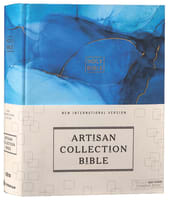 NIV Artisan Collection Bible Blue (Red Letter Edition) Fabric over hardback