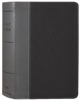 NIV Giant Print Compact Bible Black (Red Letter Edition) Premium Imitation Leather