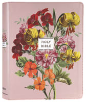 NIV Artisan Collection Bible Blush Floral (Red Letter Edition) Premium Imitation Leather