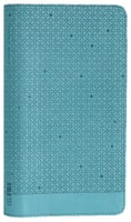 NIV Pocket Thinline Bible Teal (Red Letter Edition) Premium Imitation Leather