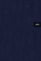 NIV Thompson Chain-Reference Bible Large Print Navy (Red Letter Edition) Premium Imitation Leather