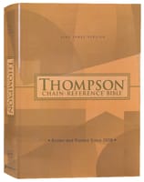 KJV Thompson Chain-Reference Bible (Red Letter Edition) Hardback