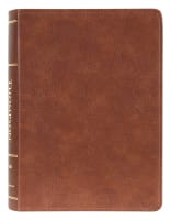 NASB Thompson Chain-Reference Bible Brown 1977 Text (Red Letter Edition) Premium Imitation Leather