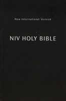 NIV Holy Bible Compact Black Paperback