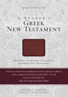 A Reader's Greek New Testament (Third Edition) Imitation Leather