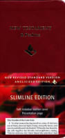 NRSV Slimline New Testament and Psalms Anglicized Edition Burgundy Imitation Leather