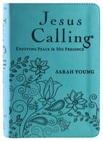 Jesus Calling Deluxe Edition Teal Cover Imitation Leather
