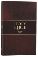NIV Thinline Bible Brown Paperback
