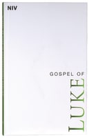 NIV Gospel of Luke Paperback