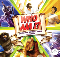 2023 Bible Society Children's Calendar: Who Am I? Ages 8 to 12 Calendar