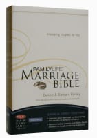 NKJV Familylife Marriage Bible (Black Letter Edition) Hardback