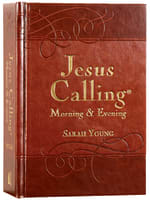 Jesus Calling Morning and Evening Devotional Hardback