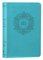 NKJV Value Thinline Bible Compact Turquoise (Red Letter Edition) Premium Imitation Leather
