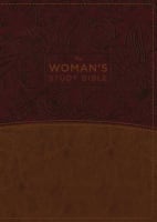 NKJV the Woman's Study Bible Indexed Brown/Burgundy Full-Color Fully Revised Imitation Leather