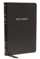 KJV Thinline Bible Black (Red Letter Edition) Premium Imitation Leather