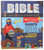 Bible Infographics For Kids: Giants, Ninja Skills, a Talking Donkey, and What's the Deal With the Tabernacle? (Vol 1) Hardback