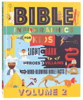 Bible Infographics For Kids: Angels and Demons, Heroes and Villains, and How to Outrun a Chariot (Vol 2) Hardback