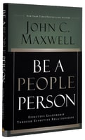Be a People Person Hardback