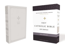 NRSV Catholic Bible Gift Edition White (Anglicised) Premium Imitation Leather