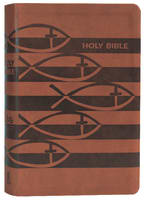 ICB Holy Bible Brown Premium Imitation Leather